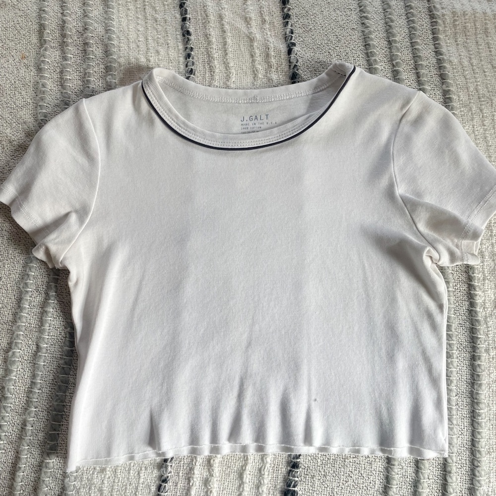 White Brandy Melville Crop Top!
